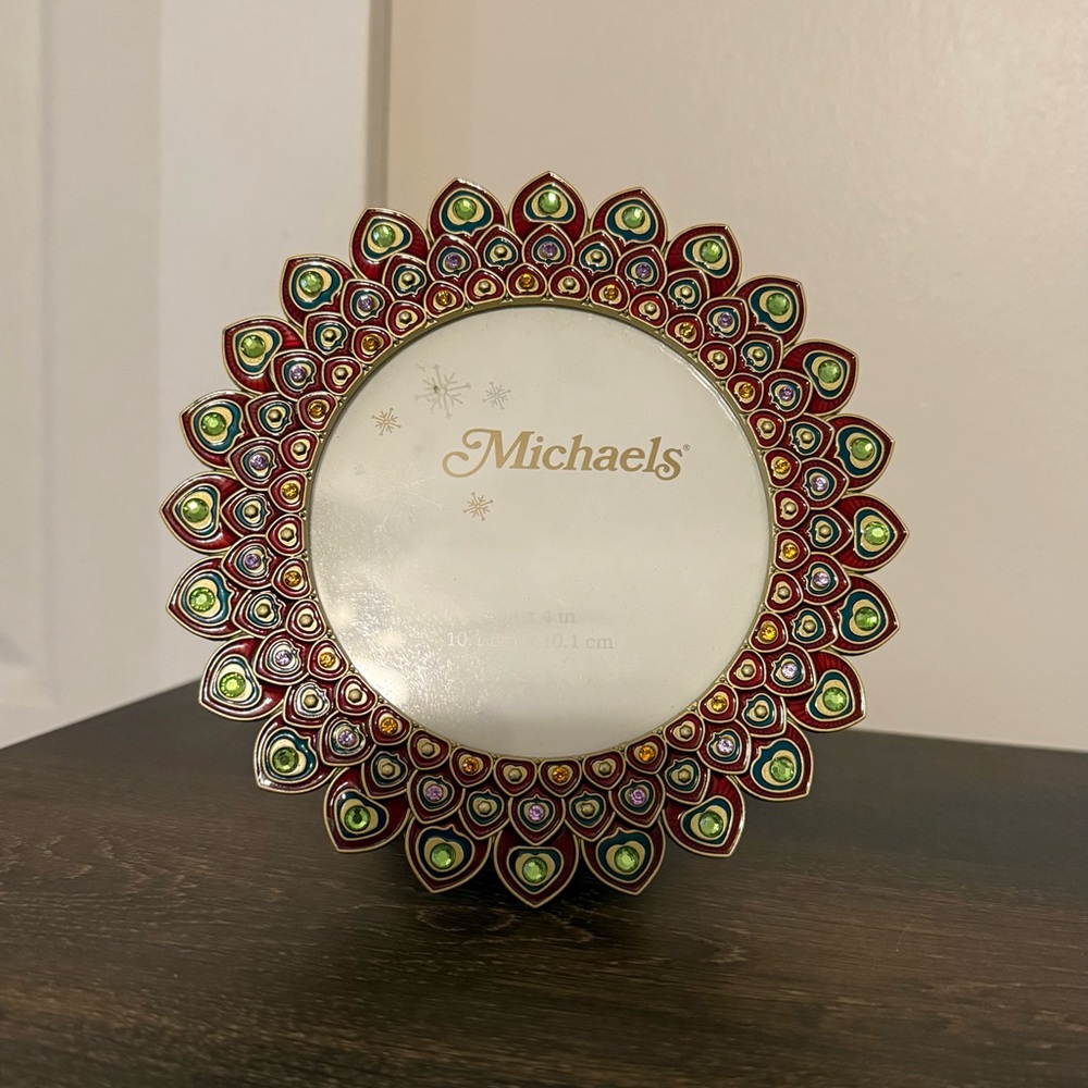 Michaels Mini Peacock Frame